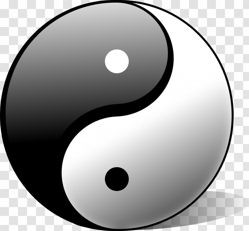 Yin And Yang Meaning Qi Symbol Metaphysics - Kiwi Transparent PNG