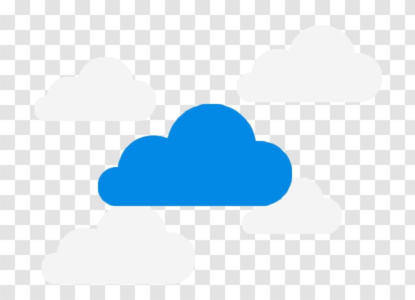 Desktop Wallpaper Font - Text - Light Blue Clouds Transparent PNG