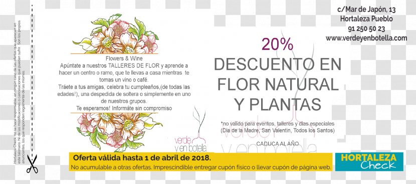 Hortaleza Floral Design Flower Floristry - Brand Transparent PNG