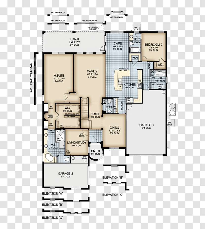 Room Floor Plan House Single-family Detached Home Apartment - Fireplace Transparent PNG
