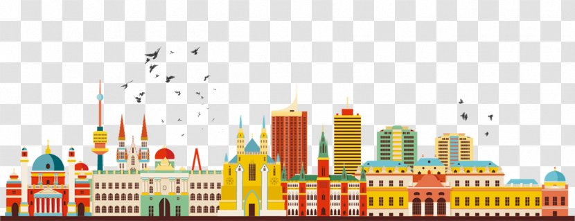 Vienna Vector Graphics Illustration Clip Art - Royaltyfree - Cityscape Wallpaper Transparent PNG