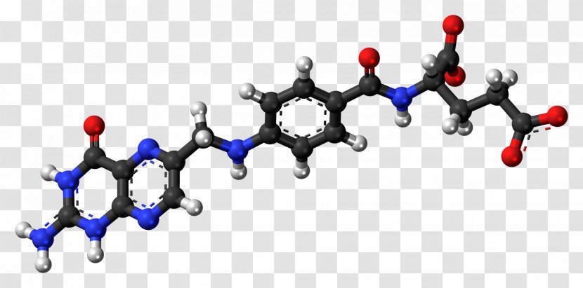 Folate Methotrexate B Vitamins Pantothenic Acid Molecule - Chemical Compound - Health Transparent PNG