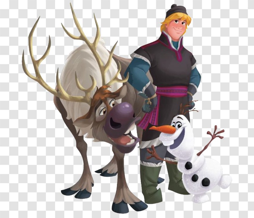 Kristoff Olaf Anna Elsa Sven Transparent PNG