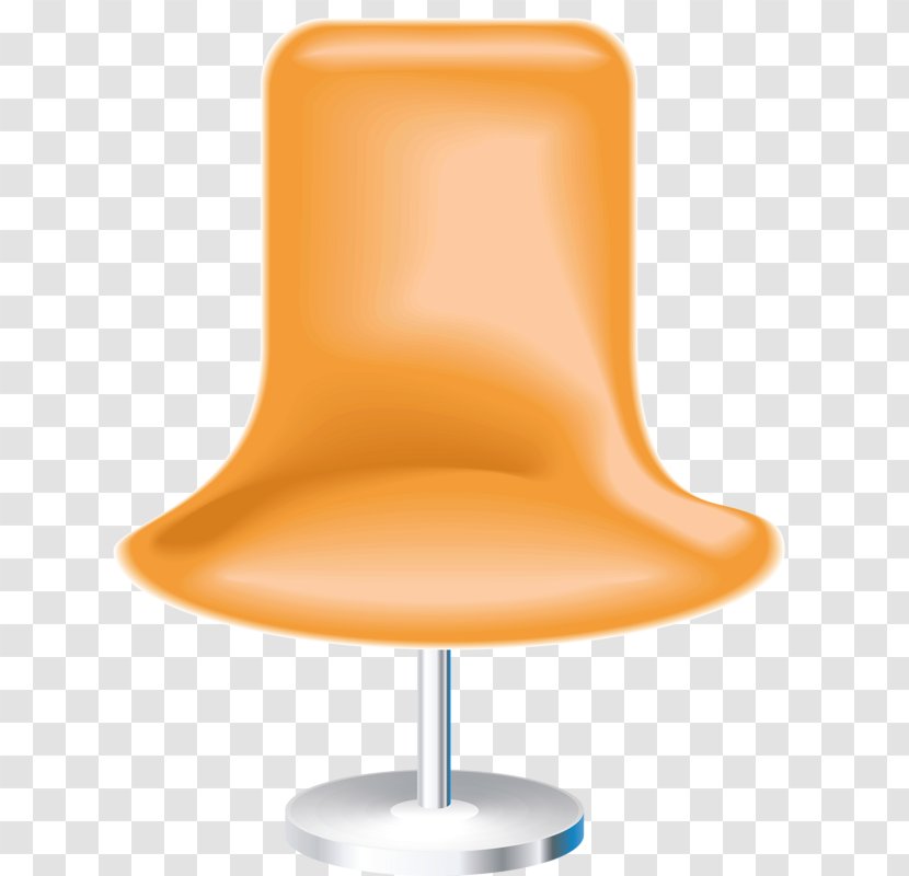 Table Orange Chair - Seat Transparent PNG