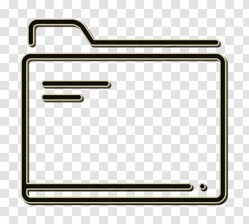 Document Case Icon Folder Icon Transparent PNG