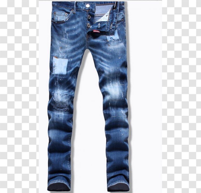 Jeans Denim Dsquared² Pants Fashion - Man Transparent PNG