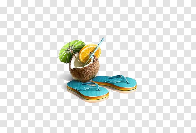 Dribbble Icon - Ducks Geese And Swans - Coconut Trees Slippers Transparent PNG