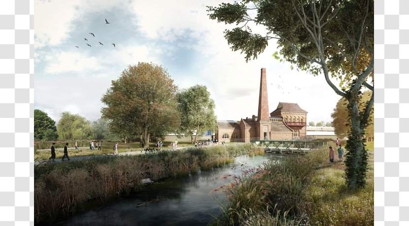 Walthamstow Wetlands Coppermill Stream Witherford Watson Mann Gainsford Road - Tree - London Borough Of Waltham Forest Transparent PNG