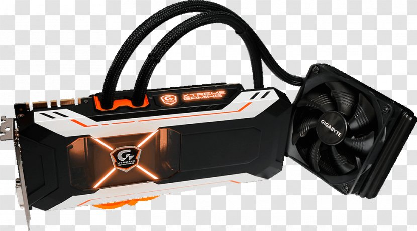 Graphics Cards & Video Adapters NVIDIA GeForce GTX 1080 Xtreme Gaming 英伟达精视GTX AORUS Ti Waterforce WB Edition 11G - Hardware - Brand Transparent PNG