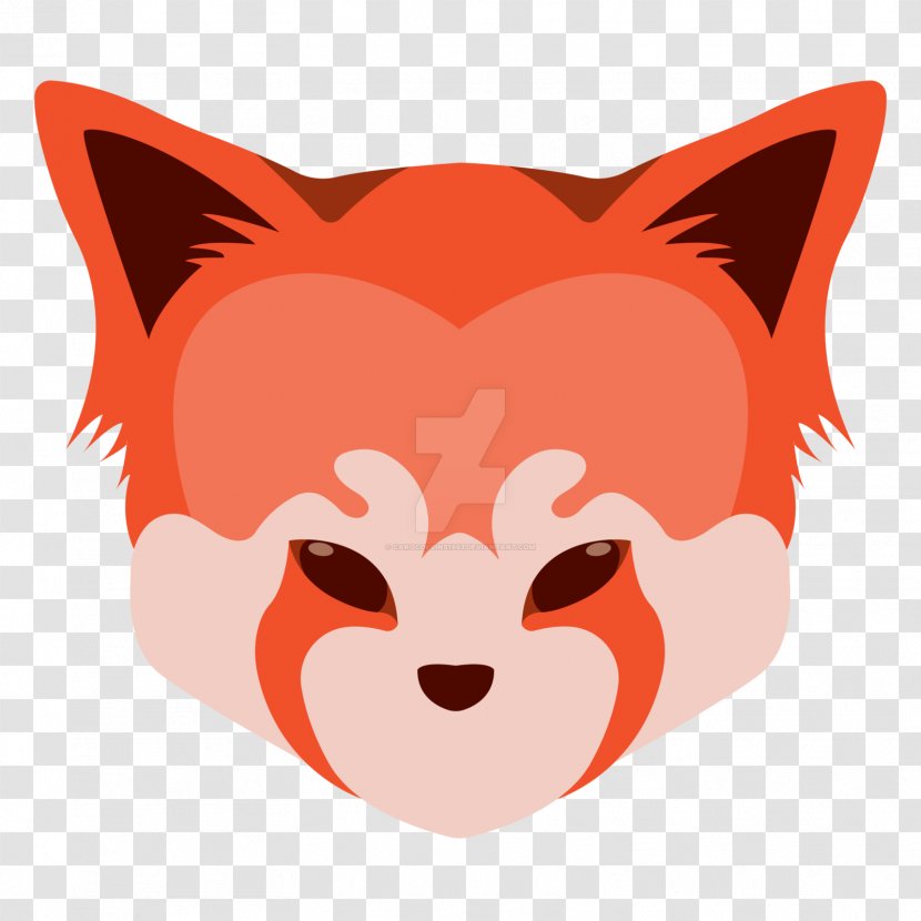 Red Panda Giant Clip Art - Mouth Transparent PNG