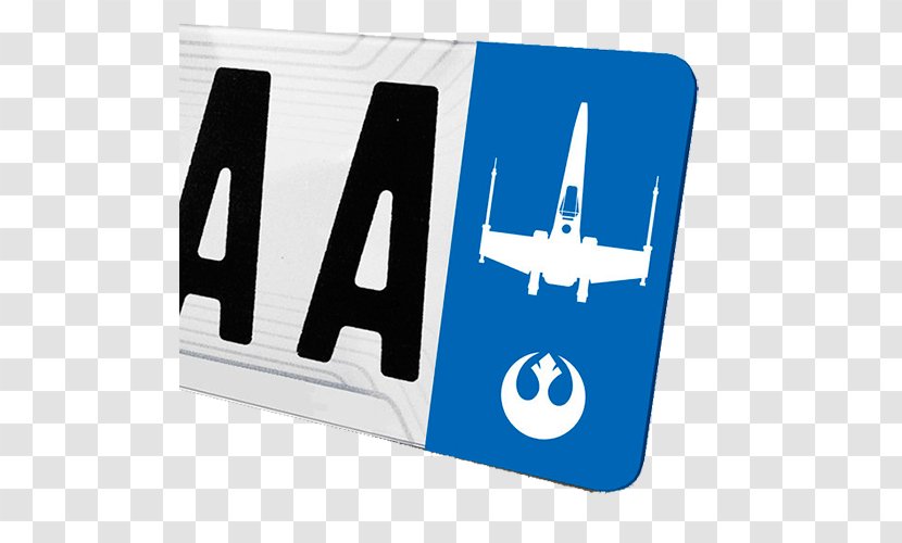 Vehicle License Plates Sticker Car Star Wars Decal - Brand - Technology Transparent PNG