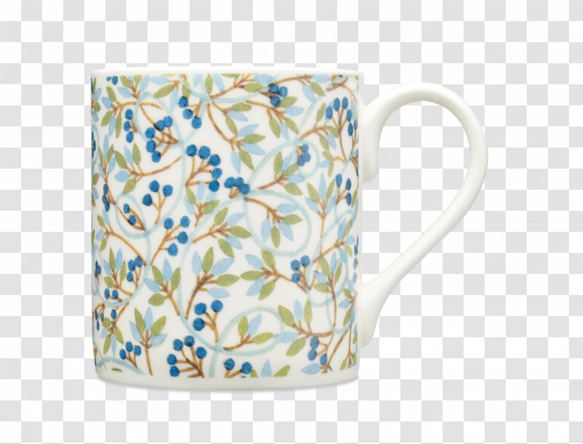Jug Coffee Cup Ceramic Mug Pitcher - Blueberry Tea Transparent PNG