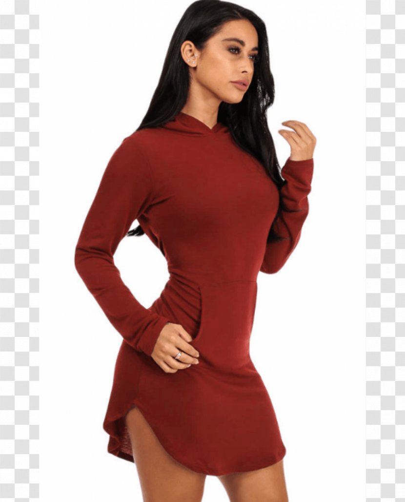 Shoulder Cocktail Dress Sleeve - Waist - Mini Transparent PNG