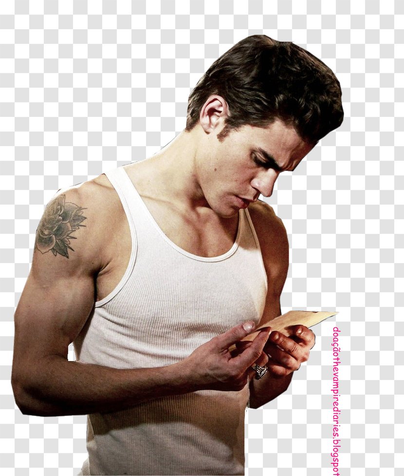 Paul Wesley The Vampire Diaries Stefan Salvatore Damon Alaric Saltzman - Watercolor Transparent PNG