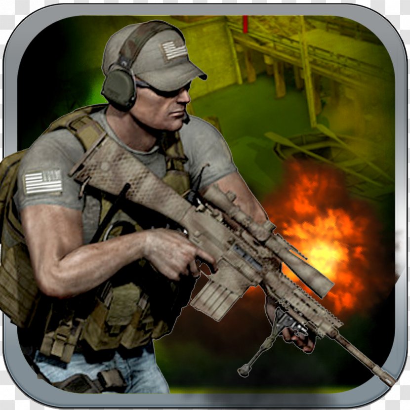 Sniper Commando Assassin 3D Infantry Gun Shooter: Free Bullet Shooting Games Missions Combat Fury - Troop - Army Transparent PNG