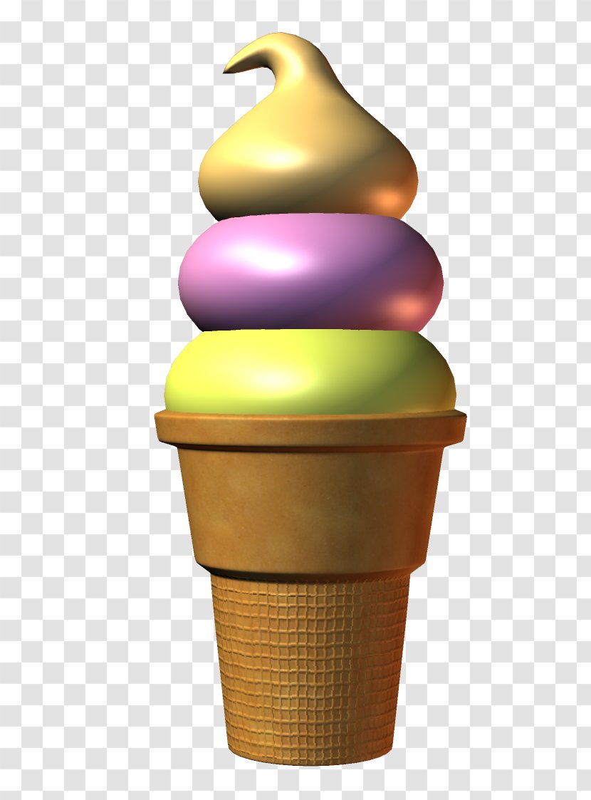 Ice Cream Cone Sundae Pop Waffle - Cones Transparent PNG
