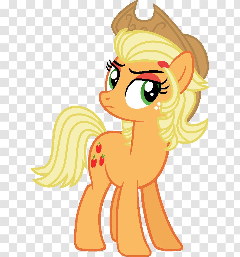 Applejack Pony Rarity Pinkie Pie Fluttershy - Rainbow Dash Transparent PNG