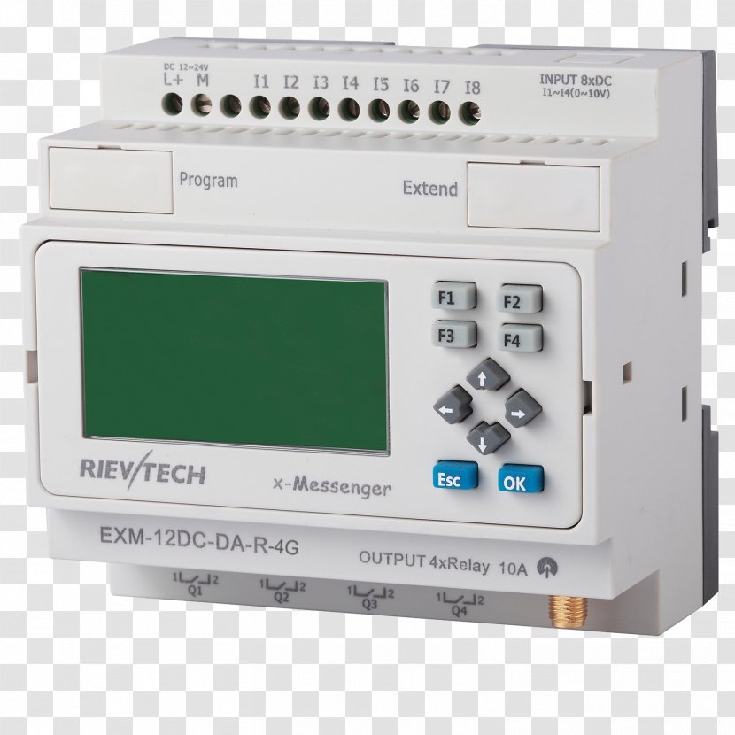 Programmable Logic Controllers User Interface Relay Contactor Input/output - Technology Transparent PNG