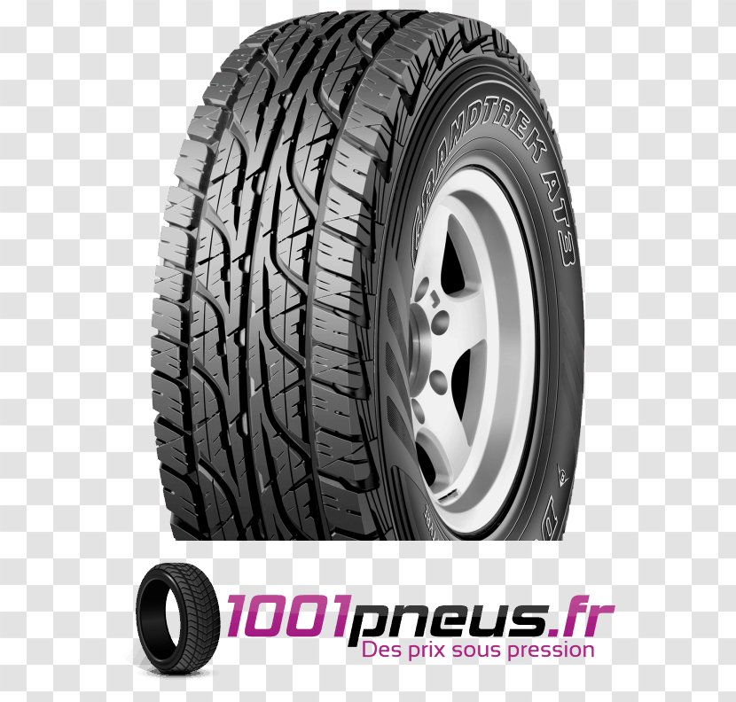 Car Tire Dunlop Tyres Grandtrek AT3 Price - Auto Part Transparent PNG