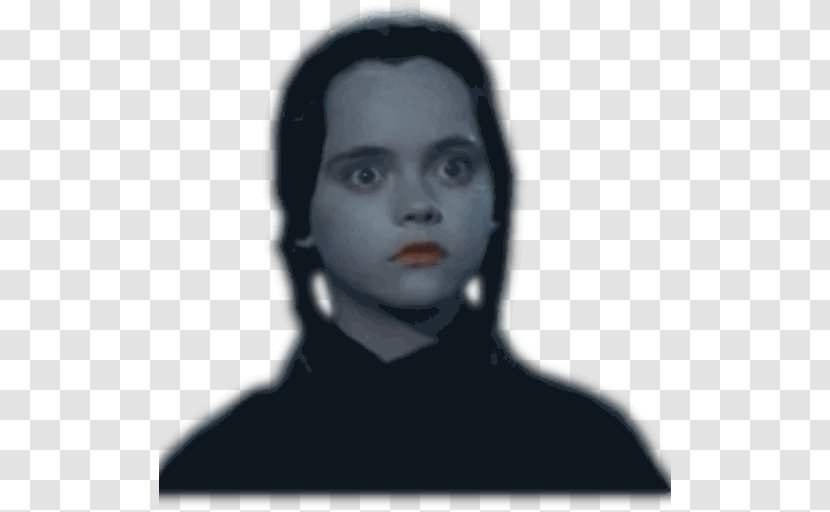 Wednesday Addams Telegram Sticker Charles Nose Transparent PNG