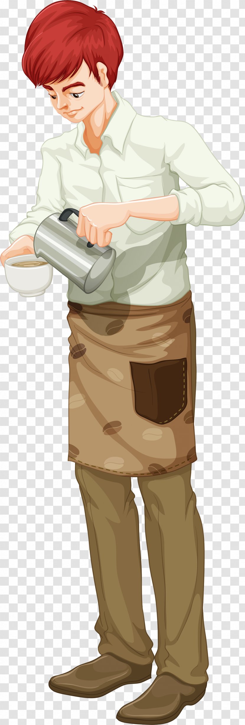 Waiter Bartender - Tree Transparent PNG