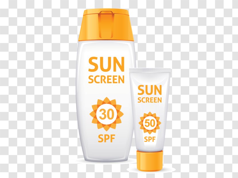 Sunscreen Lotion Cream Product - Free Download Transparent PNG