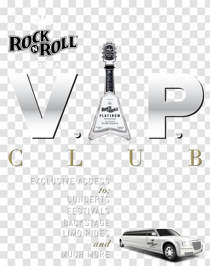 Tequila Distilled Beverage - Logo - Vip Club Transparent PNG