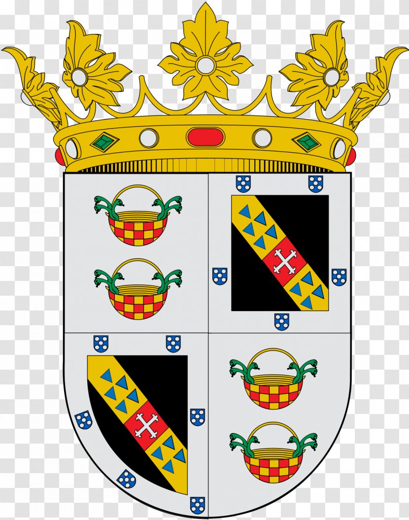 Duke Of Medina Sidonia Casa De Spain Coat Arms - Crown Transparent PNG