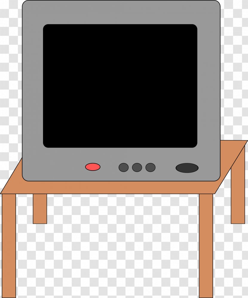 Table Television Clip Art - Display Device Transparent PNG