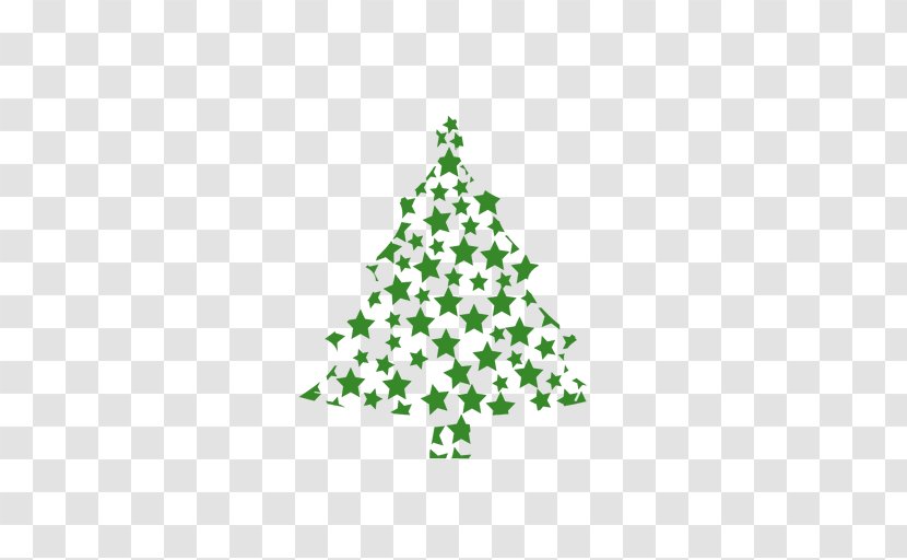 Christmas Tree Star - Evergreen - Arboles Transparent PNG