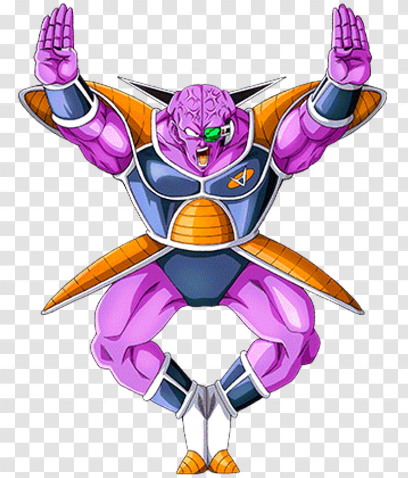 Captain Ginyu Frieza Nappa Vegeta Goku - Silhouette Transparent PNG