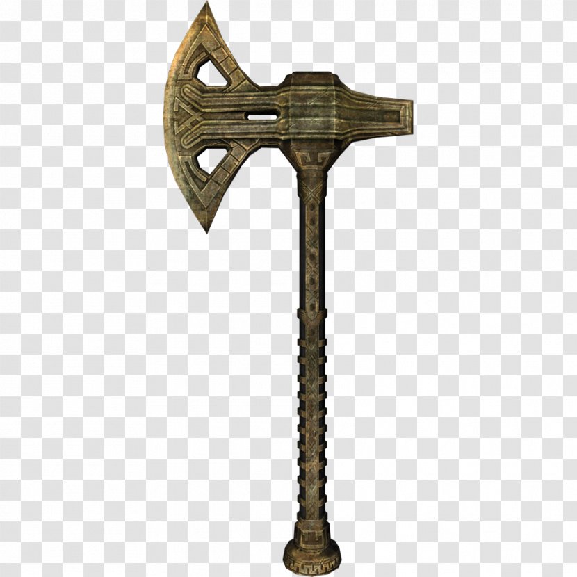 The Elder Scrolls V: Skyrim Oblivion III: Morrowind PlayStation 4 Battle Axe - Ax Transparent PNG