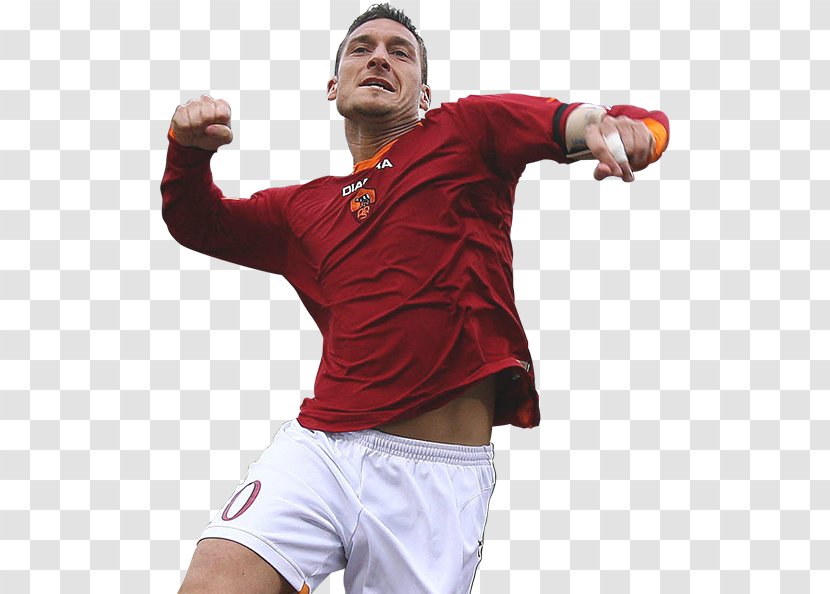 Francesco Totti A.S. Roma Sport Rome Football - Shoulder - TOTTI Transparent PNG