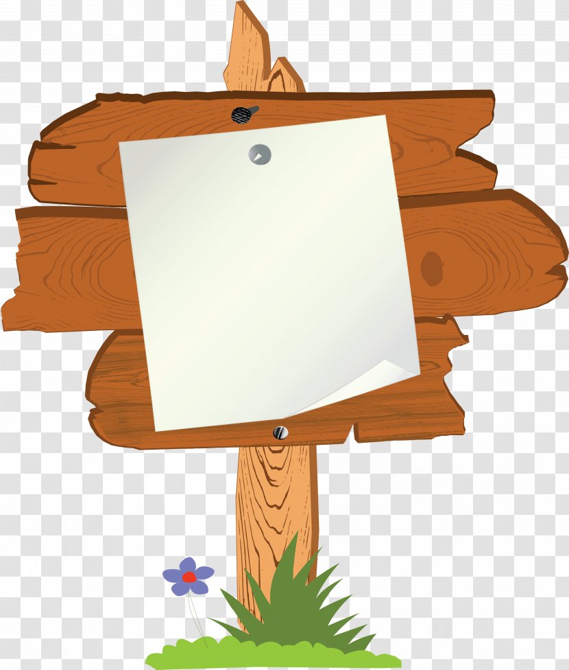 Wood Clip Art - Billboard Transparent PNG