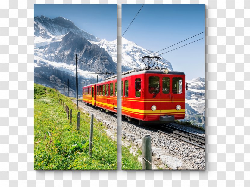 Package Tour Jungfraujoch Interlaken Glacier Express Lucerne - Jungfrau - Train Transparent PNG