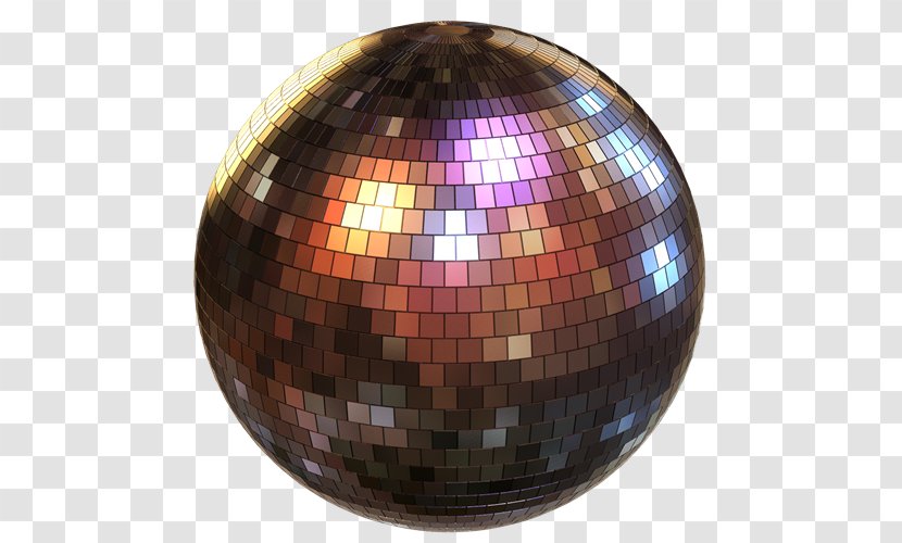 Disco Ball Rendering Mirror 3D Computer Graphics Transparent PNG