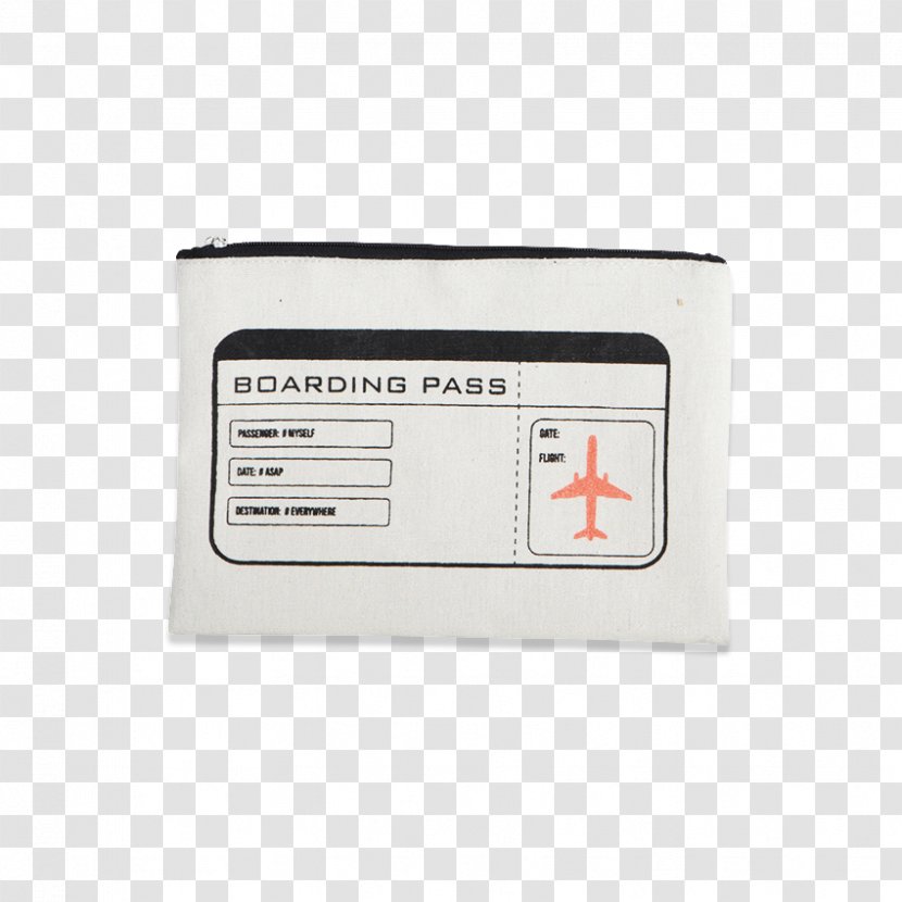 Boarding Pass Bag Cosmetics Tasche - Electronics Accessory Transparent PNG