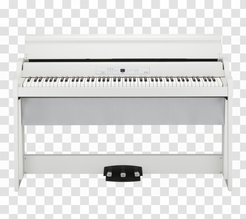 Digital Piano Korg Privia Musical Instruments - Silhouette Transparent PNG