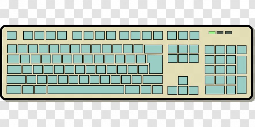 Computer Keyboard Clip Art - Multimedia Transparent PNG