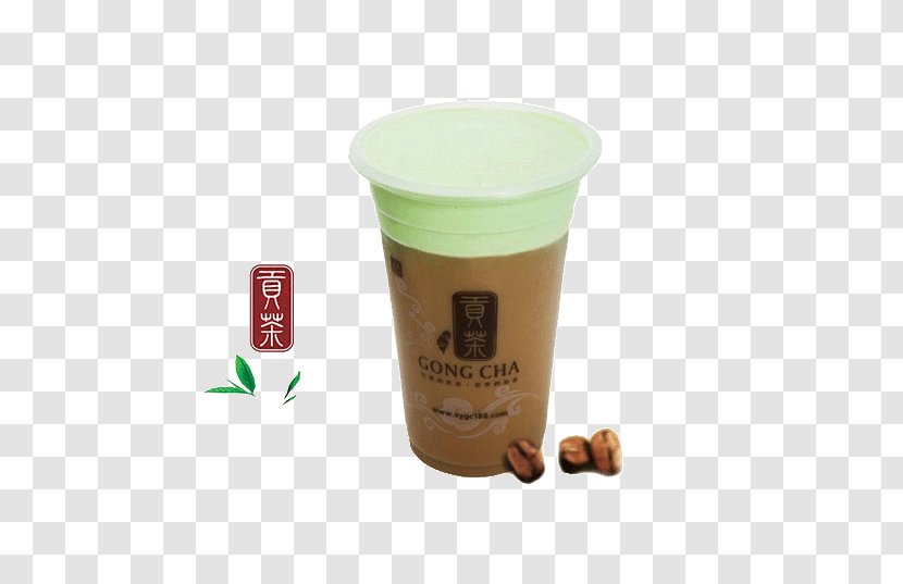 Coffee Green Tea Gong Cha Matcha - Drink - Tribute Image Transparent PNG