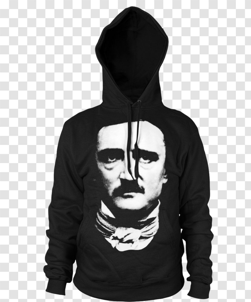 Edgar Allan Poe Hoodie The Raven T-shirt A Dream Within - Black Transparent PNG