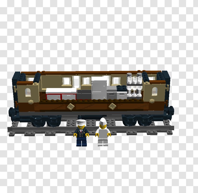 Lego Ideas Railroad Car Passenger - Group Transparent PNG