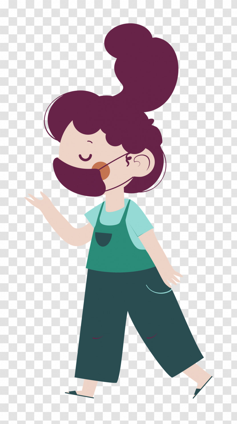 Cartoon Character Male Happiness Transparent PNG