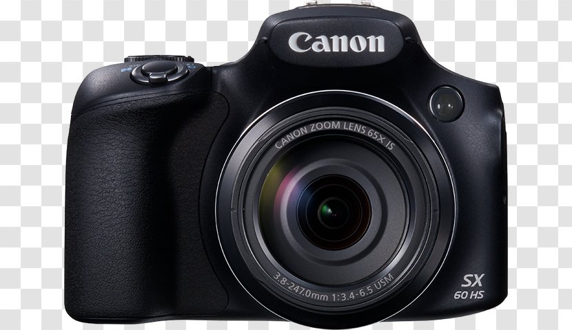 Canon PowerShot SX50 HS Point-and-shoot Camera Bridge Transparent PNG