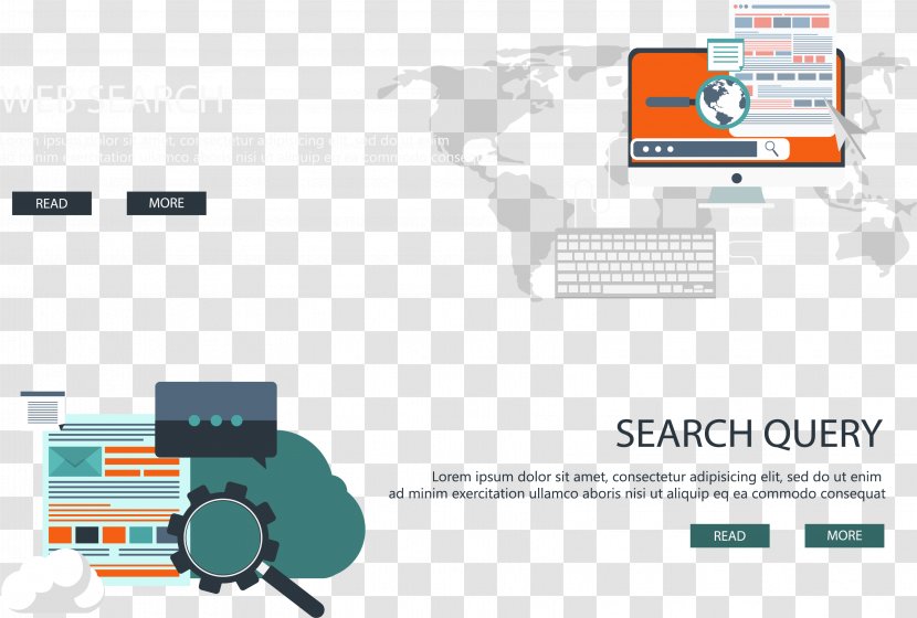Web Development Page Graphic Design Computer File - Search Engine Optimization - Vector Hand-painted Flat Transparent PNG