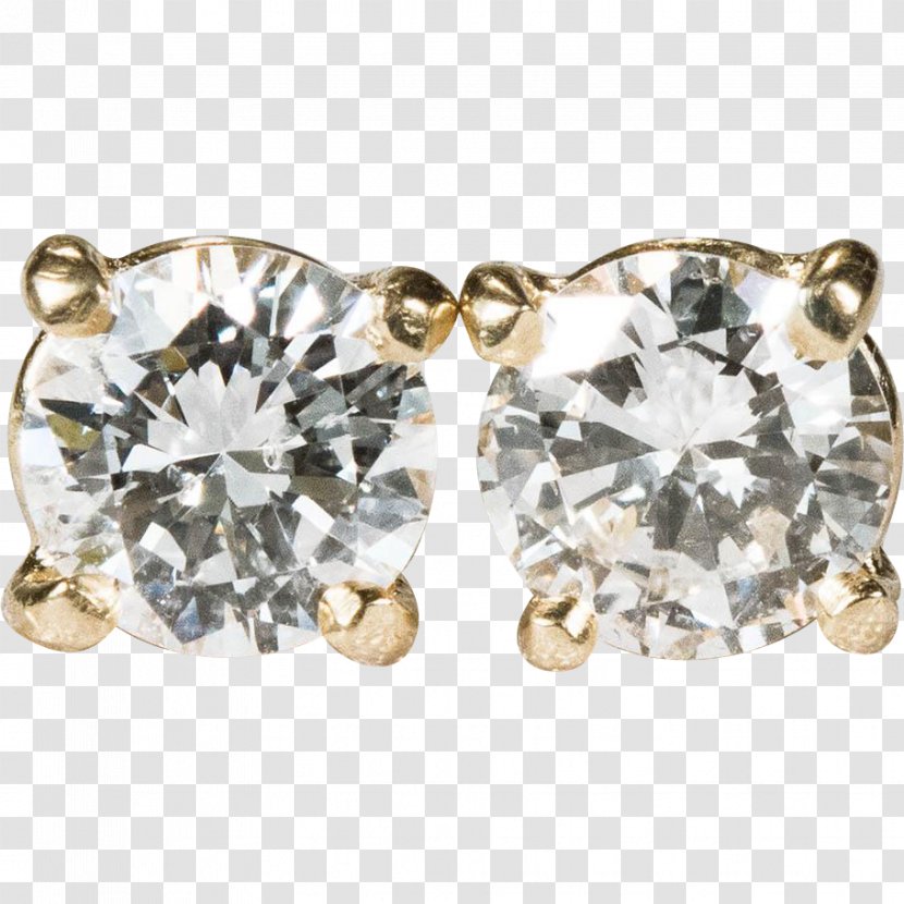 Earring Body Jewellery Diamond - Gemstone Transparent PNG