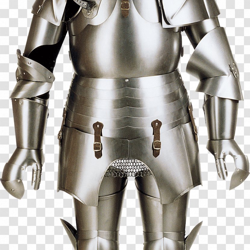 Plate Armour Knight Cuirass Components Of Medieval - Breastplate Transparent PNG