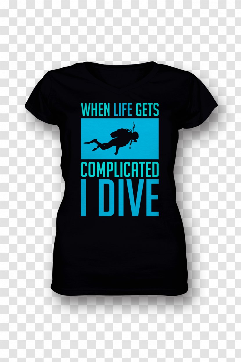 T-shirt Silfra Scuba Diving Underwater Snorkeling - Top Transparent PNG