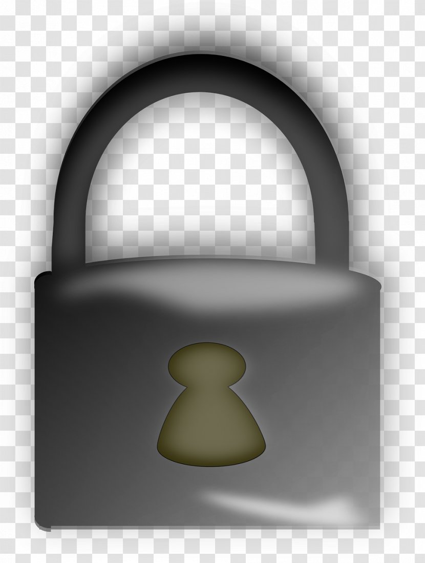 Padlock Keyhole Combination Lock Clip Art - Brass Transparent PNG