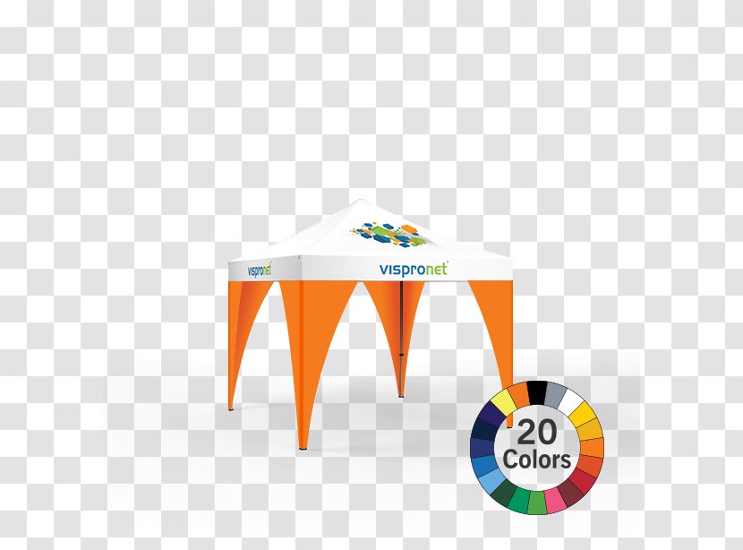 Logo Tent - Color - Roll-up Banner Transparent PNG